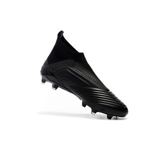 Kopačky Pánské Adidas Predator 18+ FG – Černá Stříbrný